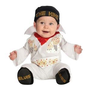 Rubie's Little King Costume - White and Gold